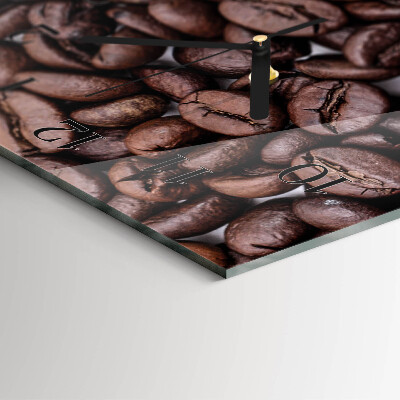 Vertikale Uhr Kaffeebohnen