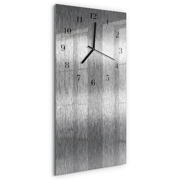 Wanduhr mit motiv vertikal Stahl