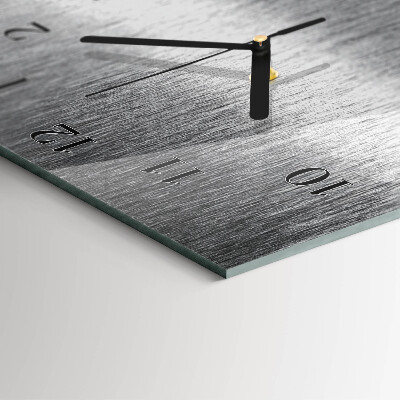 Wanduhr mit motiv vertikal Stahl