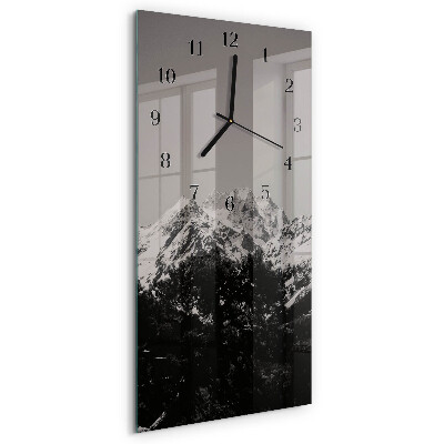 Vertikale Uhr Gebirge