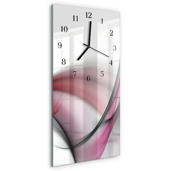 Wanduhr design ausgefallen vertikal Abstrakte Kunst