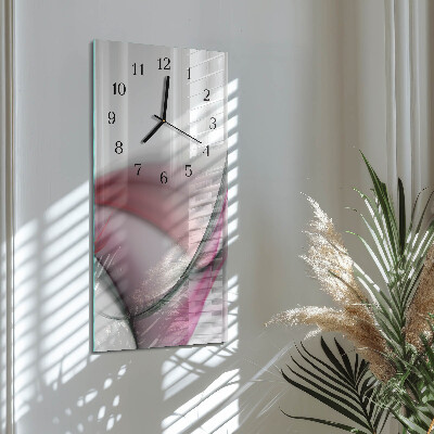 Wanduhr design ausgefallen vertikal Abstrakte Kunst