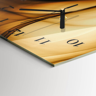 Wanduhr mit motiv vertikal Muster