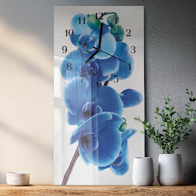 Vertikale Uhr Orchidee