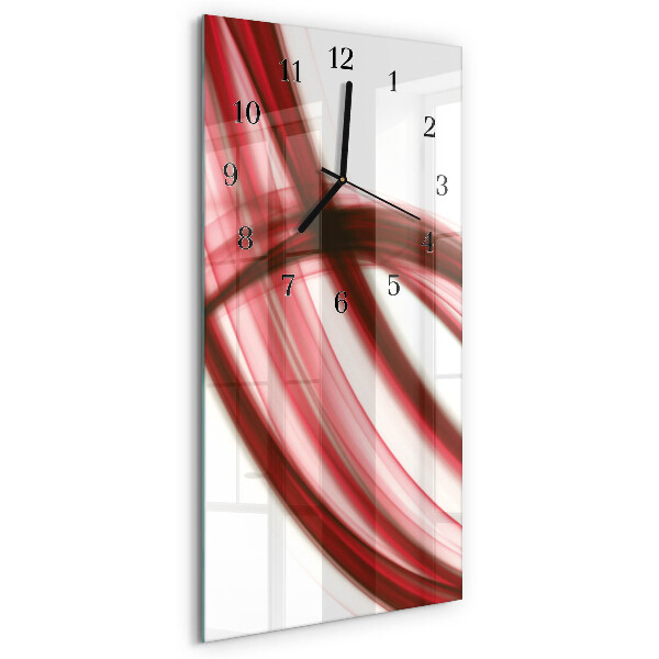 Vertikale Uhr Abstrakte Linien