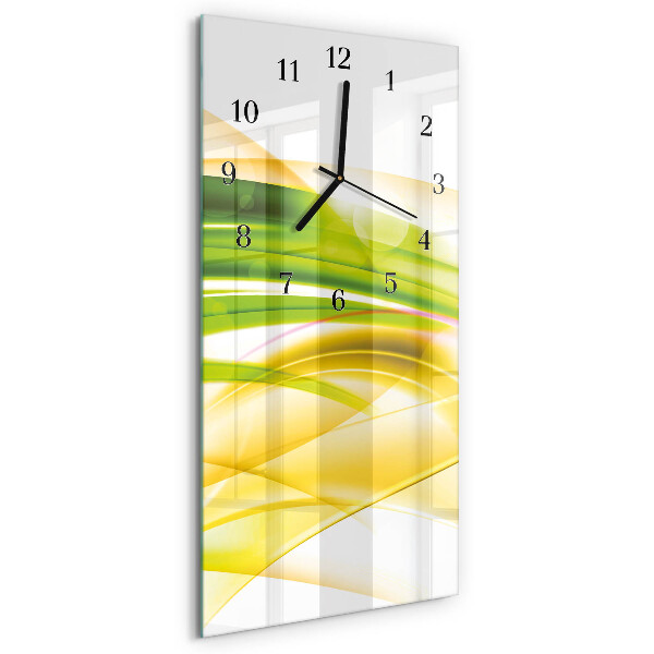 Moderne wanduhr vertikal Abstraktion