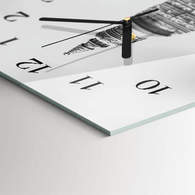 Moderne wanduhr vertikal Perspektiven