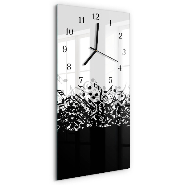 Moderne wanduhr vertikal Abschlüsse