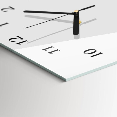 Moderne wanduhr vertikal Abschlüsse