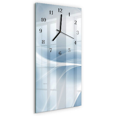 Wanduhr mit motiv vertikal Abstrakte Linien