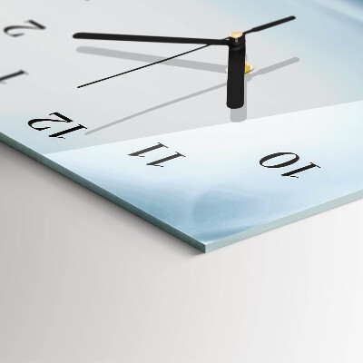 Wanduhr mit motiv vertikal Abstrakte Linien