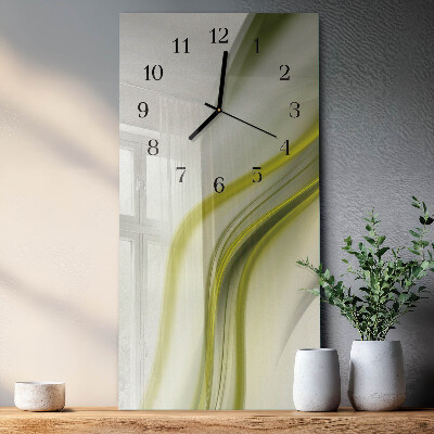 Vertikale Uhr Abstrakte Linien