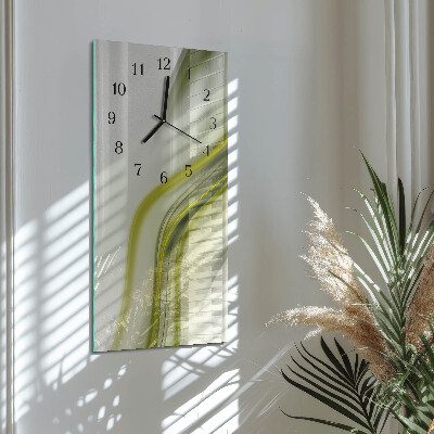 Vertikale Uhr Abstrakte Linien