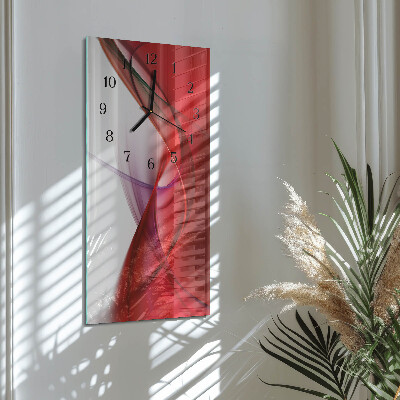 Moderne wanduhr vertikal Abstraktion