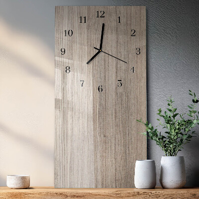 Wanduhr mit motiv vertikal Holz