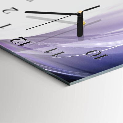 Wanduhr design ausgefallen vertikal Abstraktion