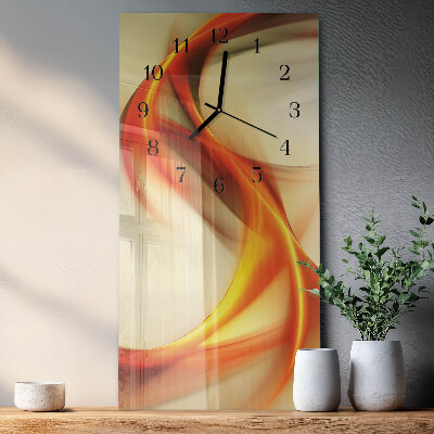 Moderne wanduhr vertikal Abstraktion