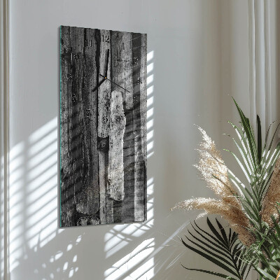 Vertikale glas wanduhr Boards