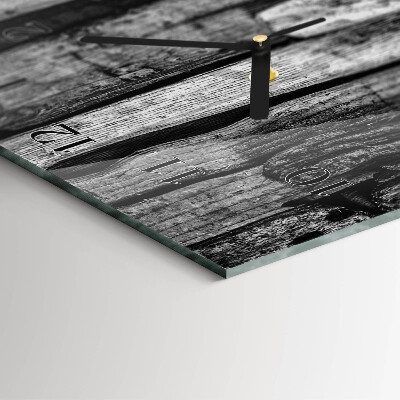 Vertikale glas wanduhr Boards