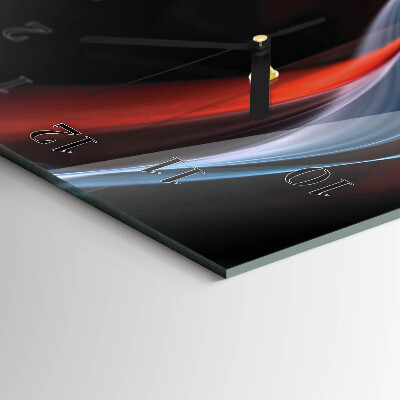 Moderne wanduhr vertikal Abstraktion