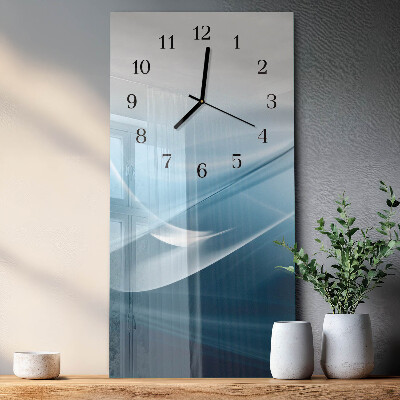 Moderne wanduhr vertikal Abstraktion