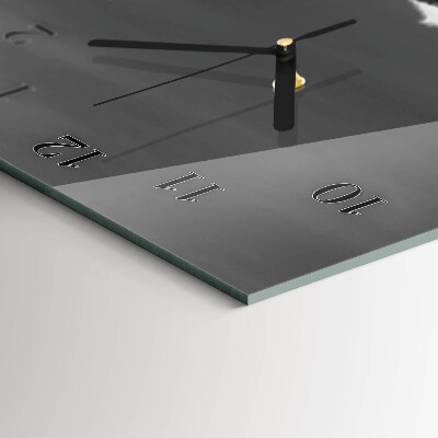 Wanduhr design ausgefallen vertikal Berg