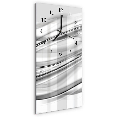 Wanduhr design ausgefallen vertikal Muster