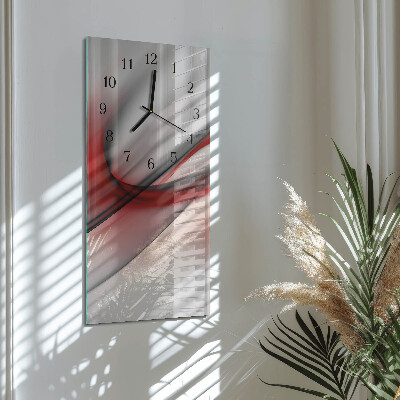 Moderne wanduhr vertikal Abstraktion