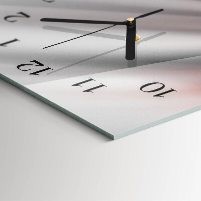 Moderne wanduhr vertikal Abstraktion