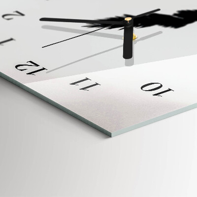 Wanduhr design ausgefallen vertikal Getreide
