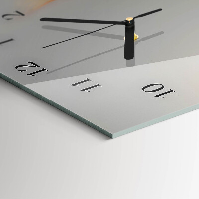 Moderne wanduhr vertikal Abstraktion