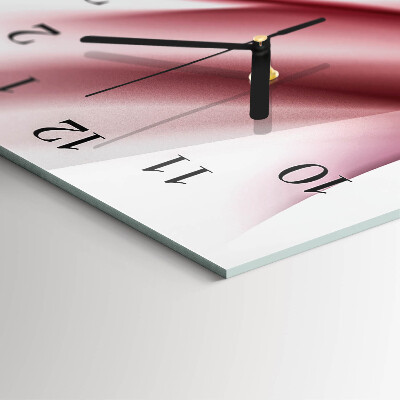 Wanduhr mit motiv vertikal Abstraktion