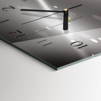 Moderne wanduhr vertikal Muster