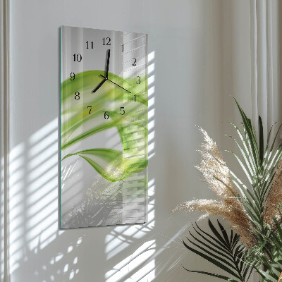 Vertikale Uhr Abstrakte Linien