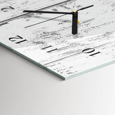 Moderne wanduhr vertikal Muster