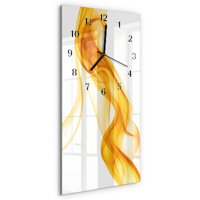 Wanduhr mit motiv vertikal Muster
