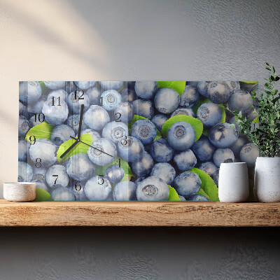 Horizontale Uhr Blaubeeren