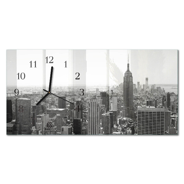Horizontale Uhr New York Manhattan