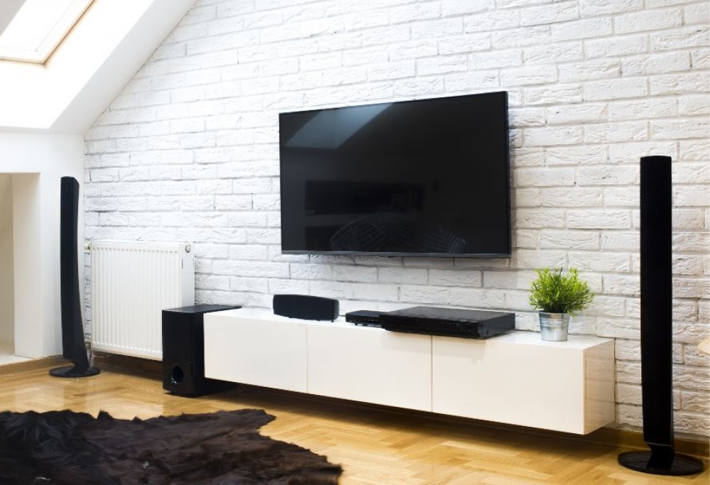 TV-Wand im Wohnzimmer – Inspirationen