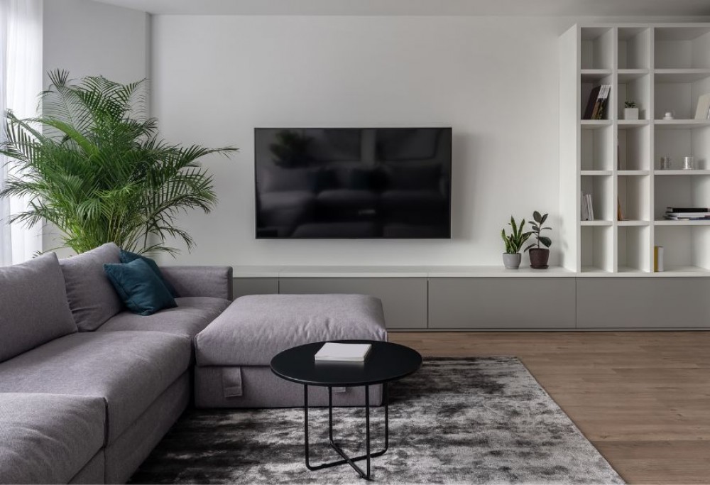 TV-Wand im Wohnzimmer – Inspirationen
