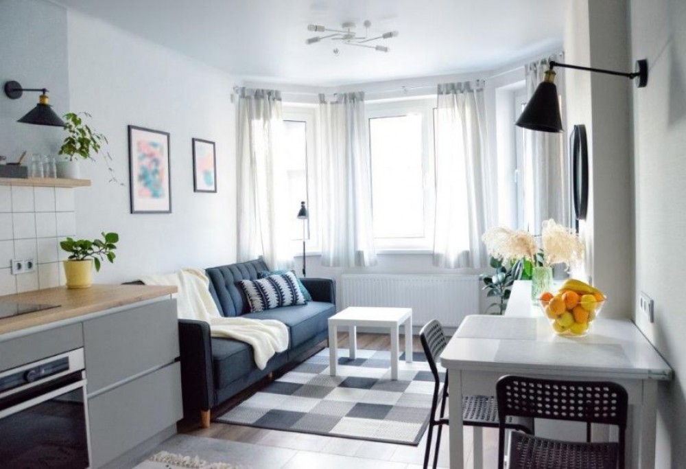 So richten Sie eine kleine Wohnung ein
