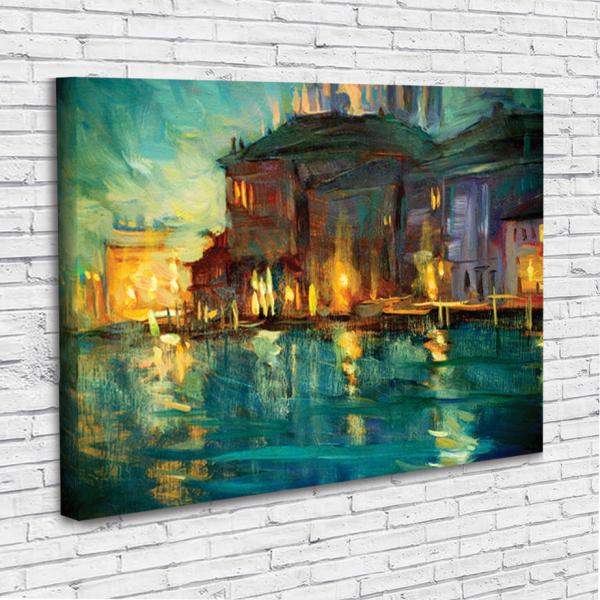 Malerei und Kunst in Form von Digitaldruck auf Leinwand