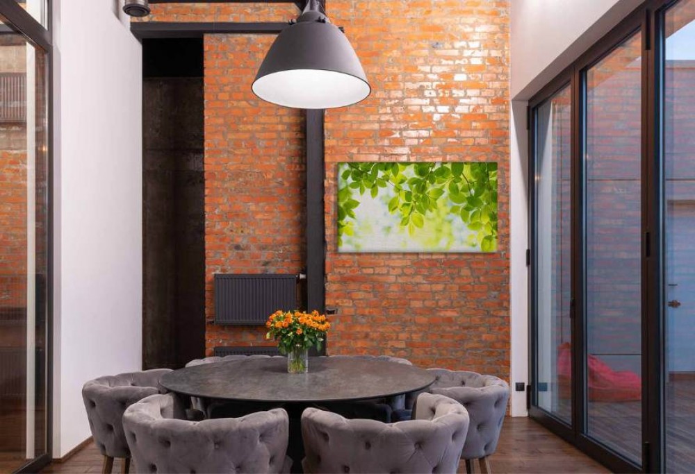 Gemälde im Boho-Loft-Stil